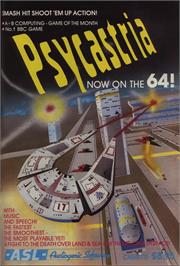 Advert for Psycastria on the Acorn BBC Micro.