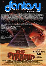 Advert for Pyramid (Systems Editoriale) on the Commodore 64.