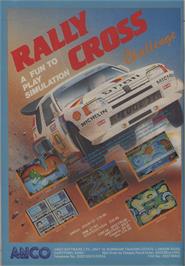 Advert for Rally Cross (Anco) on the Commodore 64.