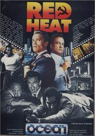 Advert for Red Heat on the Commodore 64.