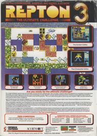 Advert for Repton on the Sinclair ZX Spectrum.