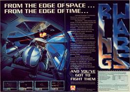 Advert for Ringwars on the Commodore 64.