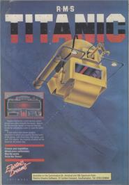 Advert for Rms Titanic on the Commodore 64.