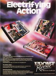 Advert for Runner (Business Press) on the Commodore 64.