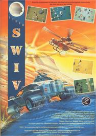Advert for SWIV on the Commodore 64.
