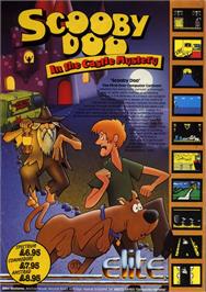 Advert for Scooby Doo (Microillusions) on the Commodore 64.