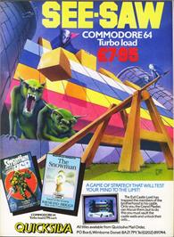 Advert for Seesaw on the Amstrad CPC.