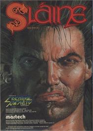 Advert for Slaine From 2000 AD on the Amstrad CPC.