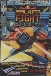 Advert for Slap Fight on the Commodore 64.