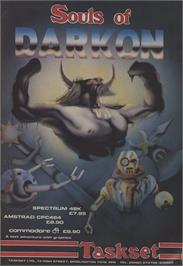 Advert for Souls Of Darkon on the Commodore 64.