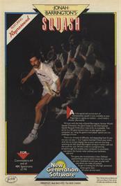 Advert for Squash (Robtek) on the Commodore 64.
