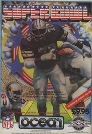 Advert for Super Bowl on the Commodore 64.
