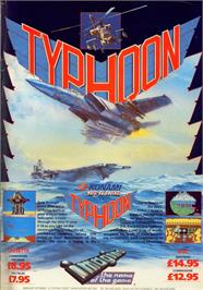 Advert for Typhoon on the Commodore 64.