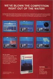 Advert for Up Periscope! on the Commodore 64.