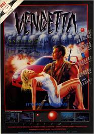 Advert for Vendetta (Bratpack) on the Commodore 64.