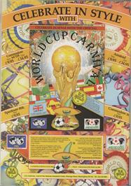 Advert for World Cup Carnival - Mexico '86 on the Commodore 64.
