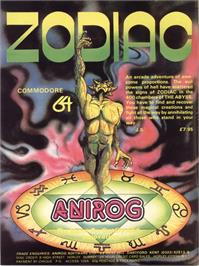 Advert for Zodiac (Incentive Software) on the Commodore 64.