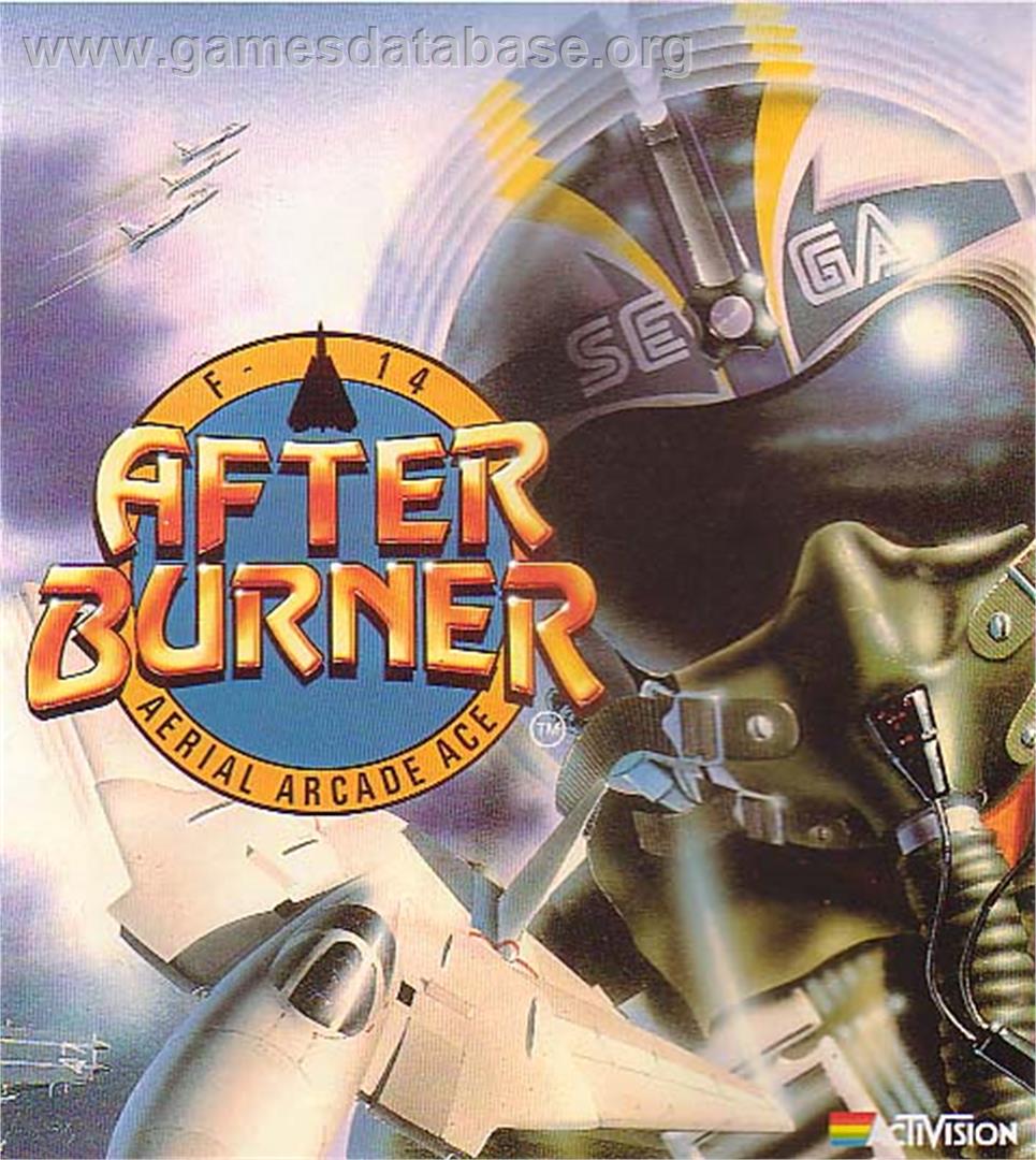 After Burner (Activision) - Commodore 64 - Artwork - Advert