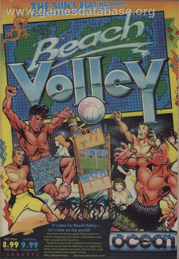 Beach Volley - Commodore 64 - Artwork - Advert
