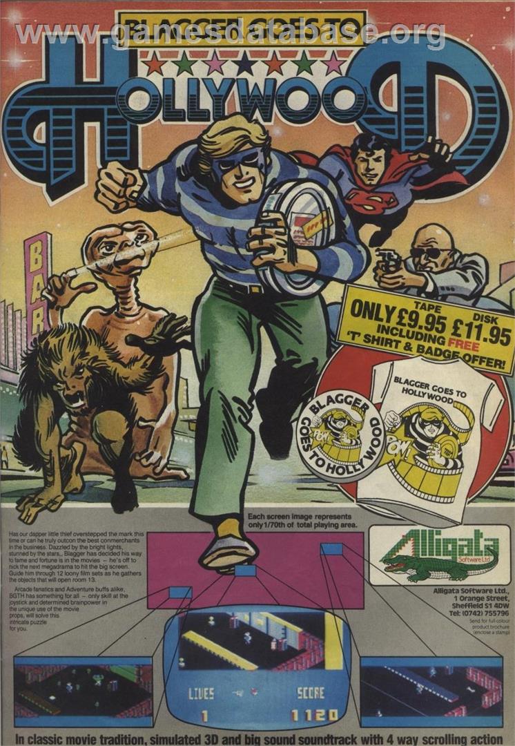 Blagger - Amstrad CPC - Artwork - Advert