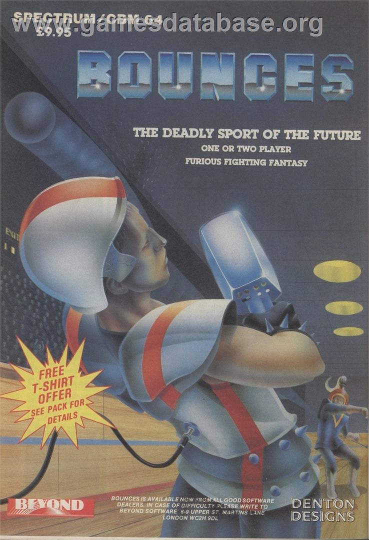 Bounces - Commodore 64 - Artwork - Advert