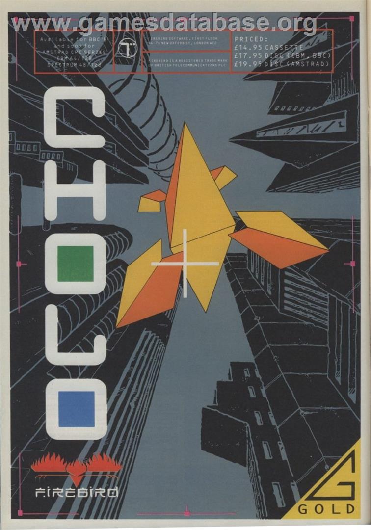 Cholo - Acorn BBC Micro - Artwork - Advert