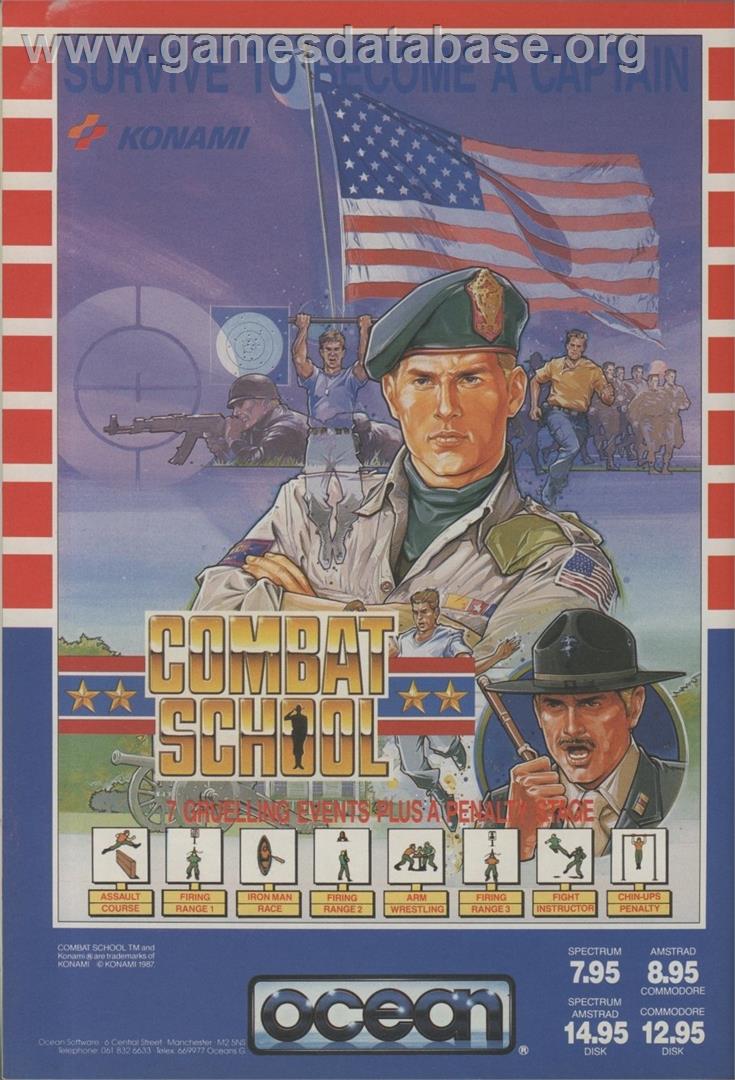 Combat School - Commodore 64 - Artwork - Advert