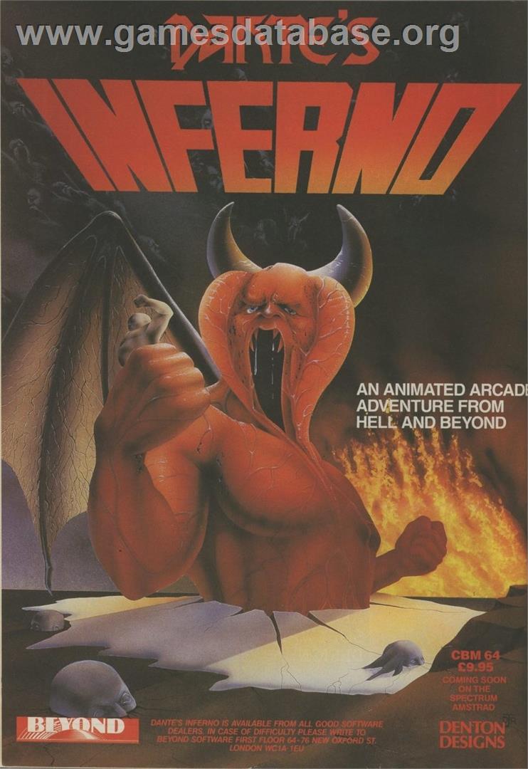 Dante's Inferno - Microsoft Xbox 360 - Artwork - Advert