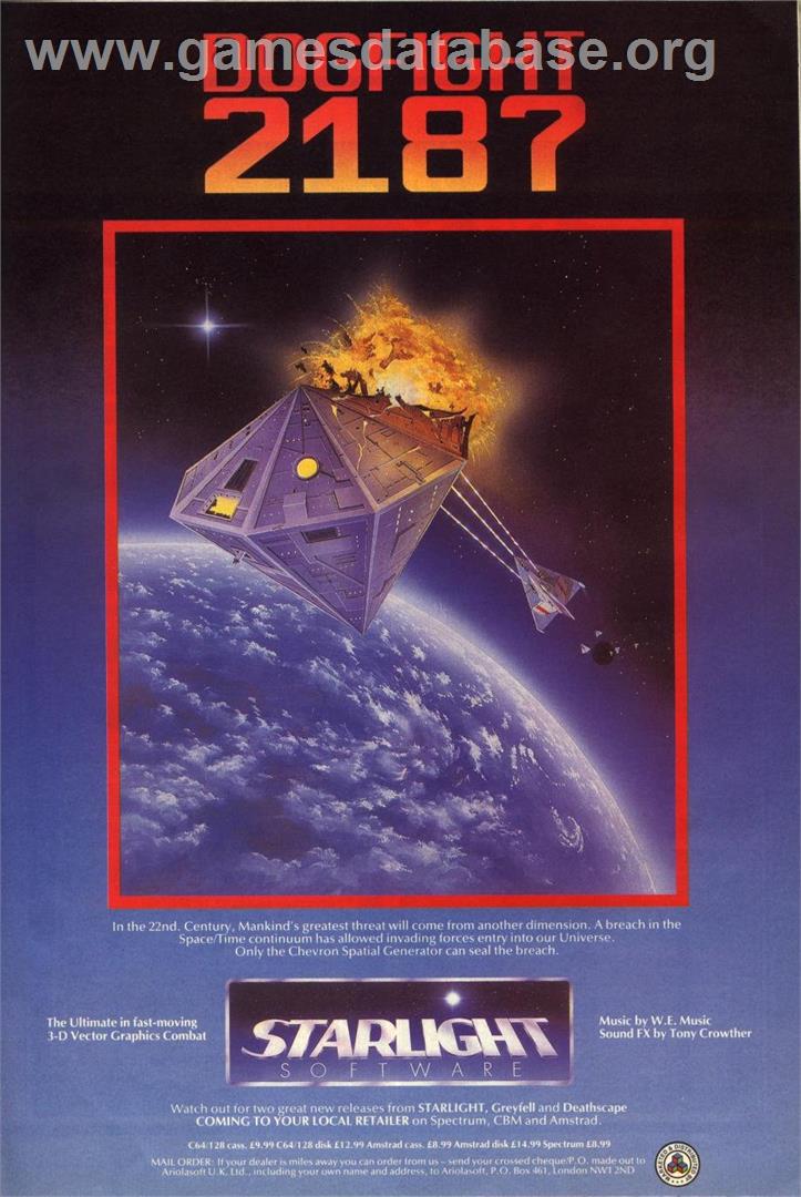Dog Fight - Commodore 64 - Artwork - Advert