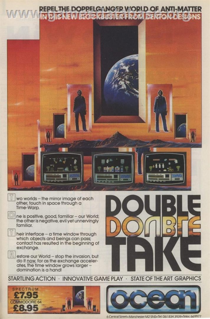 Double Take (Compute!) - Commodore 64 - Artwork - Advert