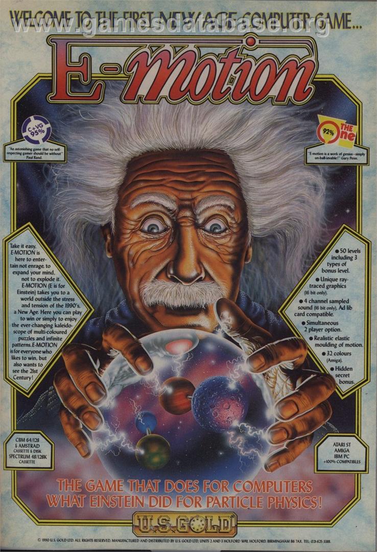 E-Motion - Commodore 64 - Artwork - Advert