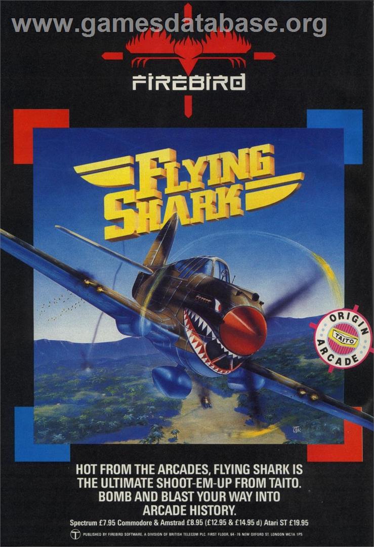 Flying Shark - FM Towns Marty - Artwork - Advert