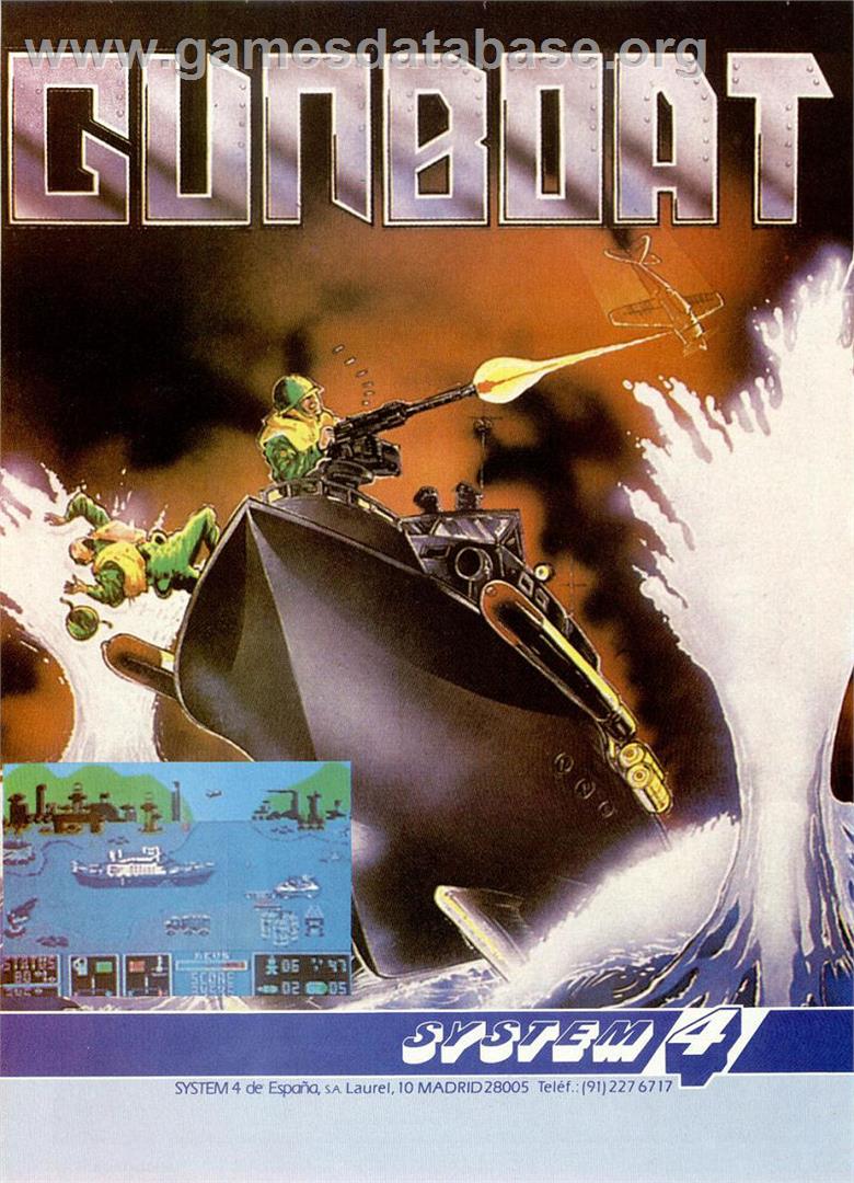 Gunboat - Commodore 64 - Artwork - Advert