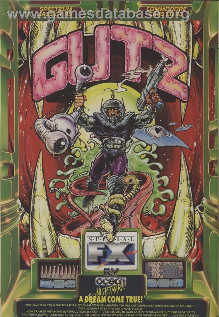 Gutz - Commodore 64 - Artwork - Advert