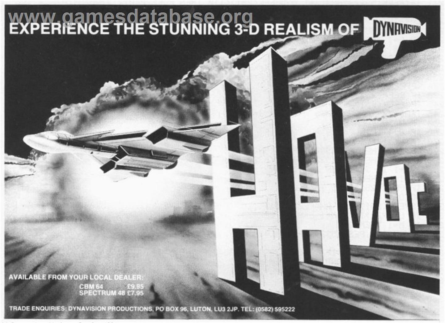 Havoc (Players) - Commodore 64 - Artwork - Advert