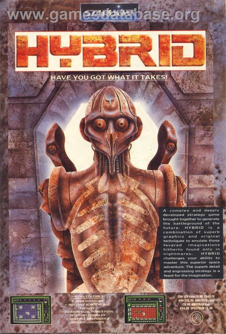 Hybrid - Microsoft Xbox 360 - Artwork - Advert