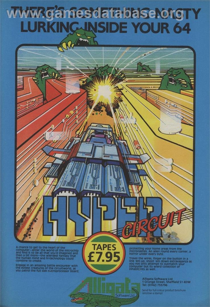 Hyper Circuit - Commodore 64 - Artwork - Advert