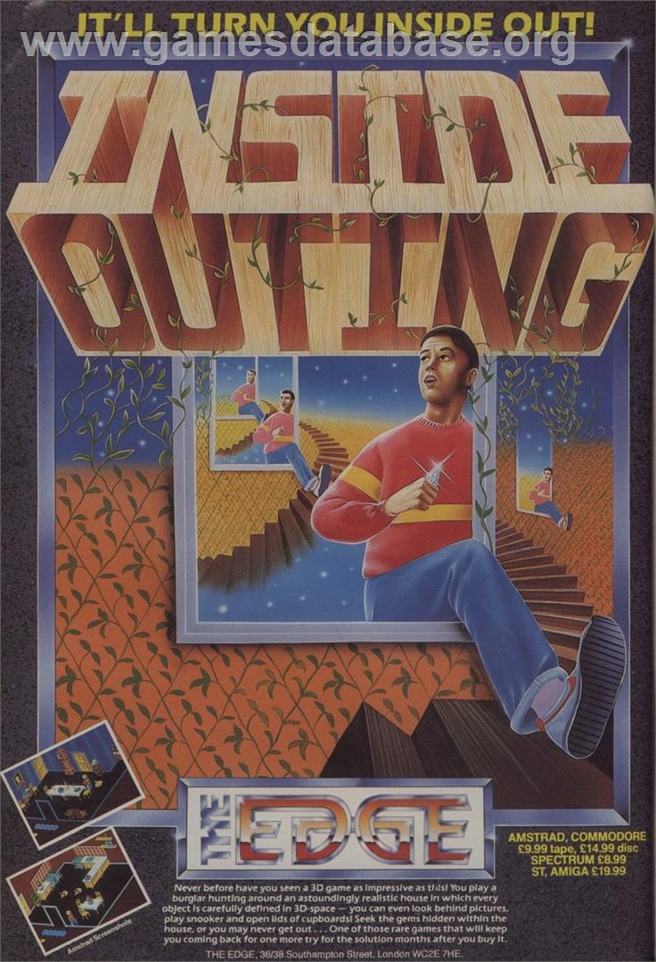 Inside Outing - Commodore 64 - Artwork - Advert