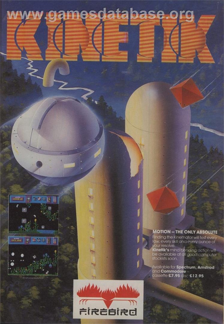 Kinetik - Commodore 64 - Artwork - Advert