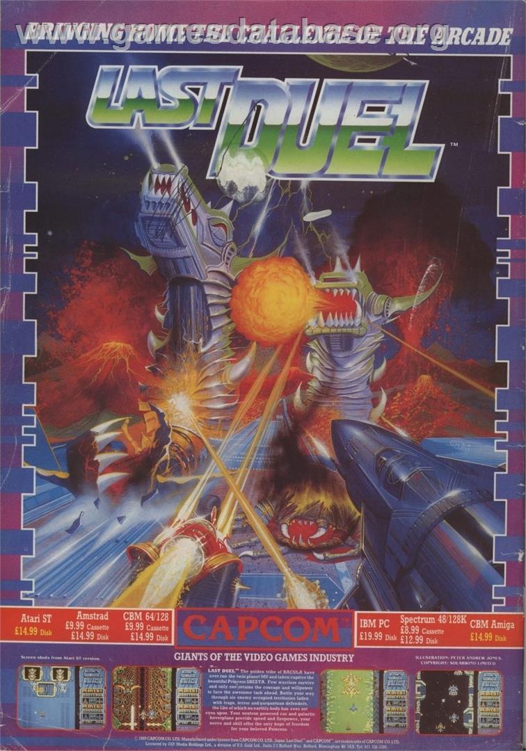 Last Duel - Atari ST - Artwork - Advert