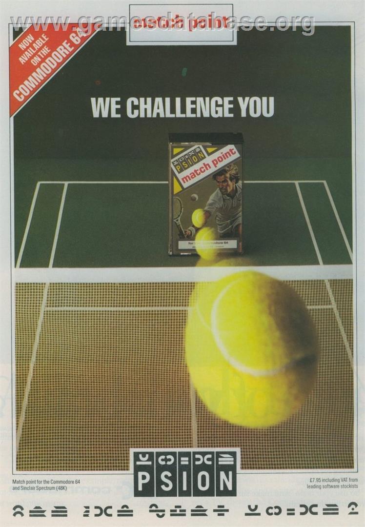 Match Point - Microsoft Windows - Artwork - Advert