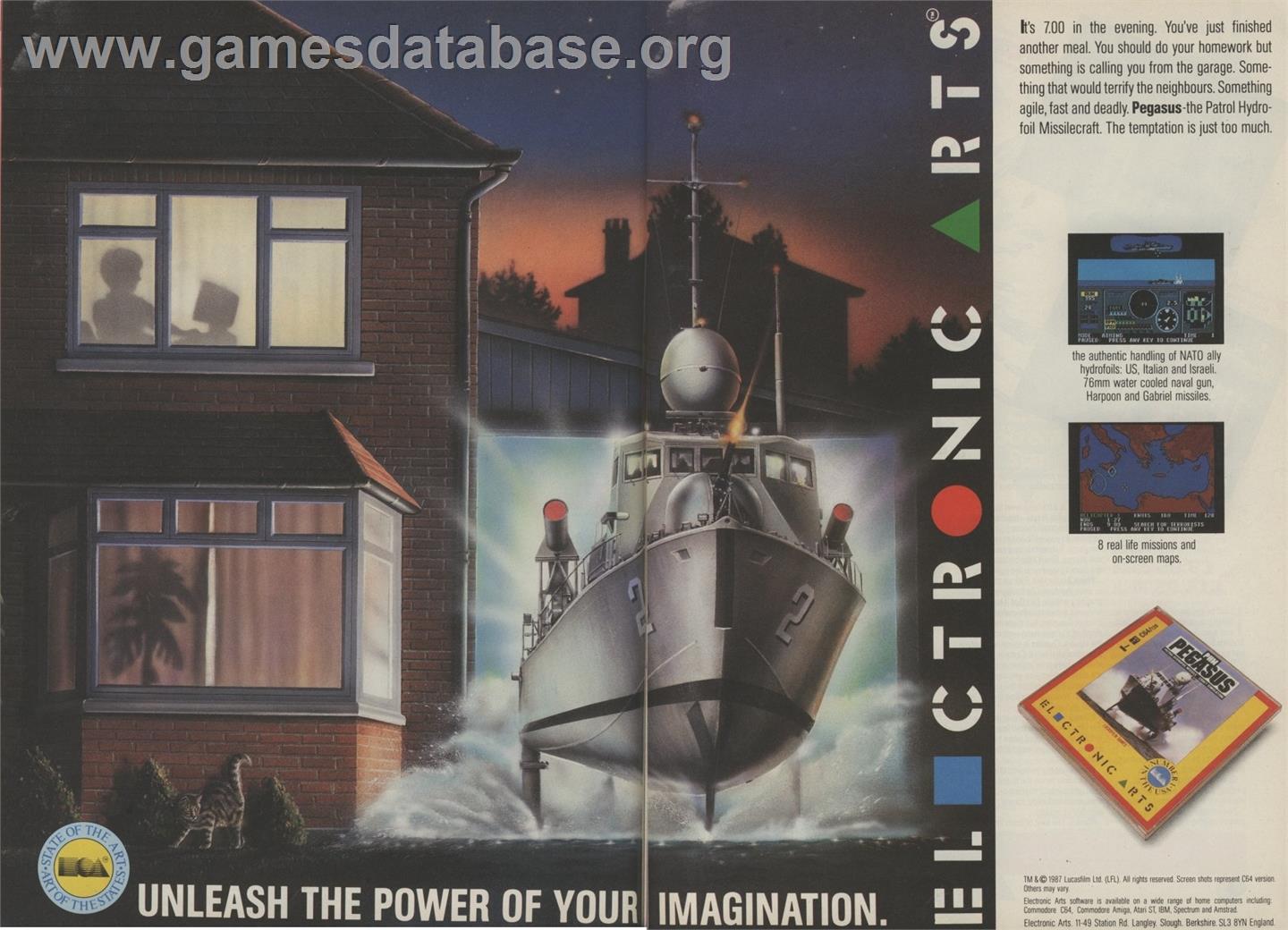 PHM Pegasus - Microsoft DOS - Artwork - Advert