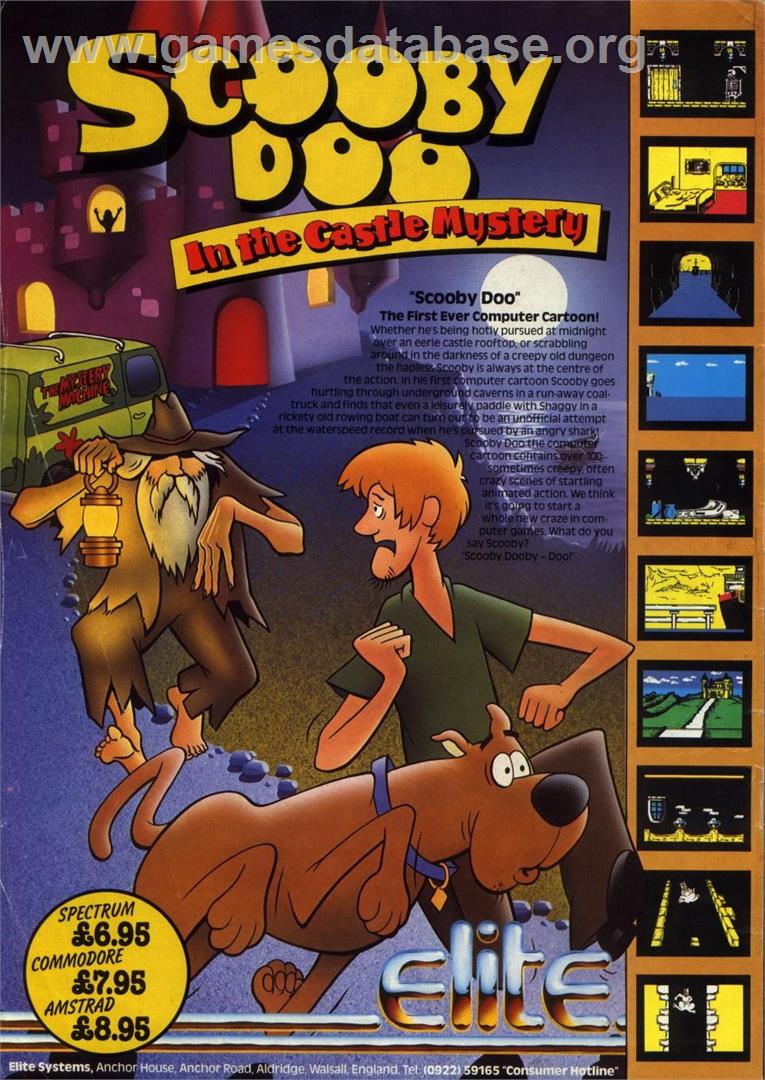 Scooby Doo - Commodore 64 - Artwork - Advert