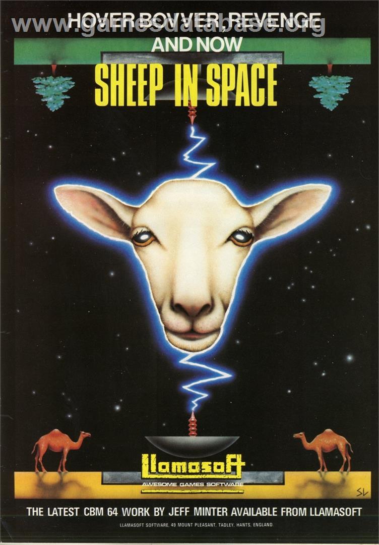Sheep In Space - Commodore 64 - Artwork - Advert