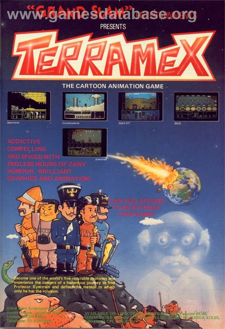 Terramex - Commodore 64 - Artwork - Advert