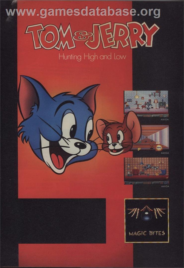 Tom And Jerry - Commodore Amiga - Artwork - Advert