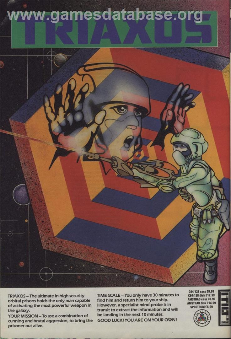 Triaxos - Commodore 64 - Artwork - Advert