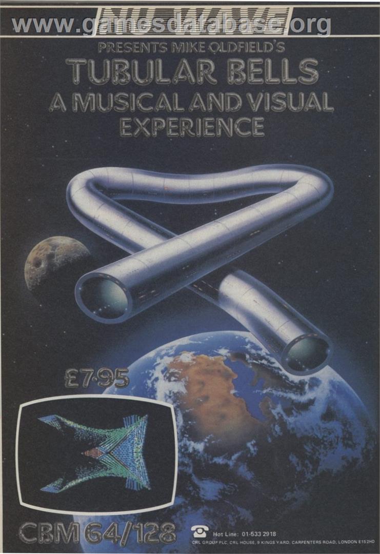 Tubular Bells - Commodore 64 - Artwork - Advert