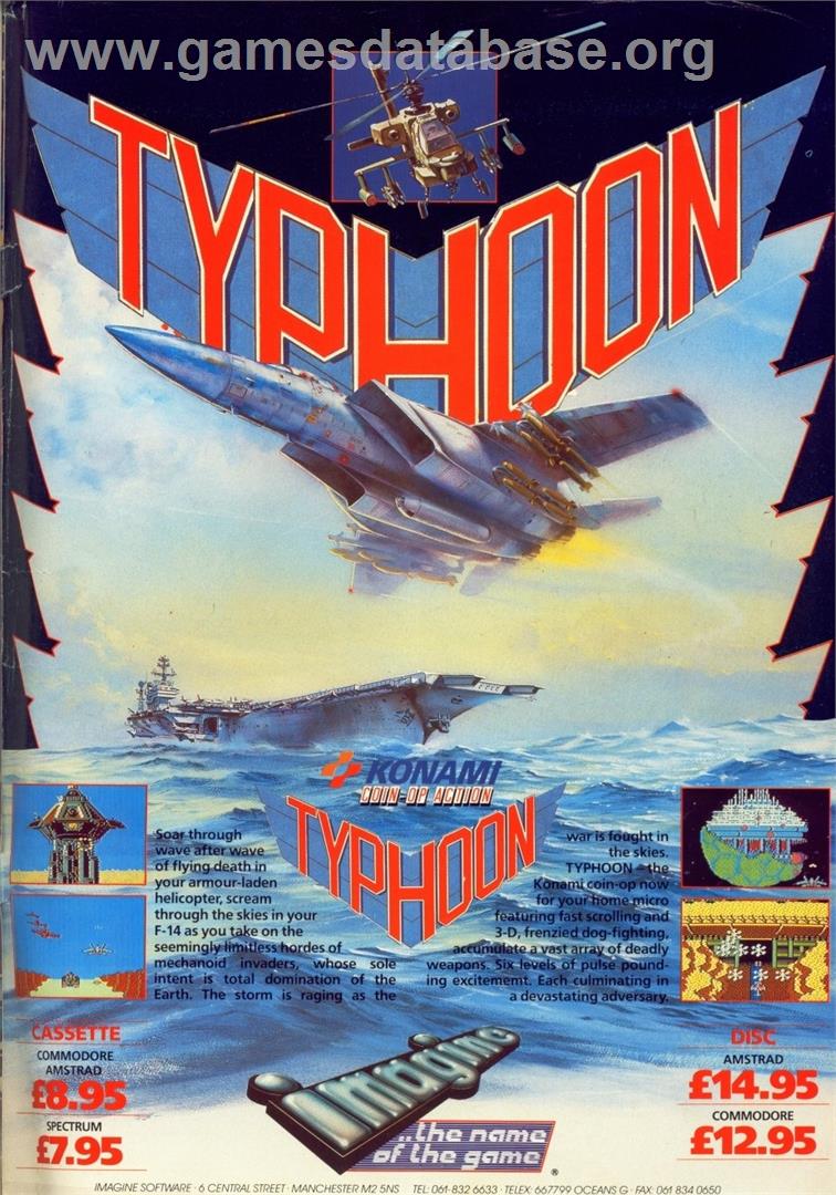 Typhoon - Commodore 64 - Artwork - Advert