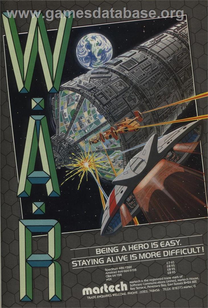 War! - Dragon 32-64 - Artwork - Advert